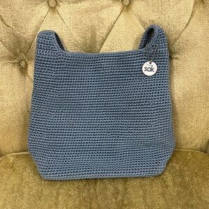 The‎ Sak Blue Crochet Shoulder Bag